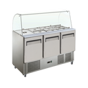 Exquisite SBC380 Saladette Food Preparation Refrigerator Static 368L