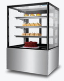 Bonvue SF830V 560L Commercial Vertical Refrigerated Cake Display (900mm Wide)