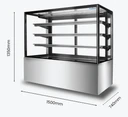 Bonvue SF850V 930L Commercial Vertical Refrigerated Cake Display (1500mm Wide)