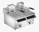 Benchstar Double Tanks Auto Lifting Induction Fryer - IF7000D-AL