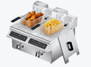 Benchstar Double Tanks Auto Lifting Induction Fryer - IF7000D-AL