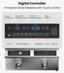 Benchstar Double Tanks Auto Lifting Induction Fryer - IF7000D-AL