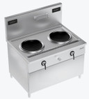 IWOK-2 Commercial Induction Double Wok Range 30kW | 415V 3-Phase