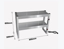 Benchstar FW4L-092 4-Lamp Commercial Food Warmer 900mm | 10A