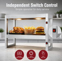 Benchstar FW4L-092 4-Lamp Commercial Food Warmer 900mm | 10A