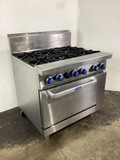 Cookrite AT80G6B-O 6 Range Oven