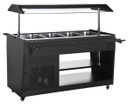 Polar PG007-A G-Series Refrigerated Buffet Bar Black