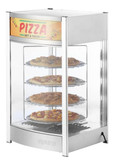 Apuro JB188-A 4 Tier Heated Pizza Display Merchandiser