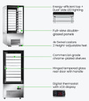 Bonvue Ambient Bakery Display Cabinet - BDC-510
