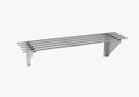 Single Tier Pipe Wall Shelf 1200w x 300d x 300h