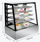 Bonvue Deluxe Chilled Display Cabinet - SLP840C