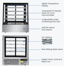 Bonvue Deluxe Chilled Display Cabinet - SLP840C