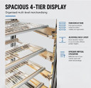 Bonvue Deluxe Heated Display Cabinet - H-SLP840C