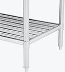 Right Inlet Double Sink Dishwasher Bench - DSBD7-1500R/A