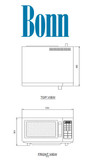 Bonn CM-1401G 1400W Microwave