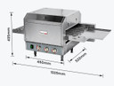 Bakermax Electric Conveyor Pizza Ovens - HX-14EP