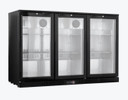 Thermaster LG-330TD Underbench Three Heated Glass Door Bar Cooler with Heater Switch (293L)