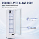 Thermaster Slim Fit Upright Glass Door Beverage Fridge - LG166FA