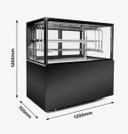 Bonvue premium Static Cooling Sushi Display Cabinet - SSD120-2XB