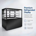 Bonvue premium Static Cooling Sushi Display Cabinet - SSD120-2XB