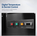 Bonvue premium Static Cooling Sushi Display Cabinet - SSD120-2XB