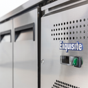 Exquisite SSC400H Three Solid Doors Underbench Storage Refrigerator Slimline
