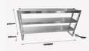 Benchstar Commercial Food Warmer with 15 Lamps FW15L-183