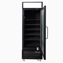 Bromic UC0550GDL-NR Upright Display Fridge 546 L - 1 Door - Flat Glass- Lightbox