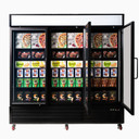Bromic UF1980GDL-NR Upright Display Freezer 1980L 3 Door Flat Glass Lightbox