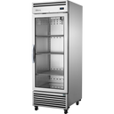 True Refrigeration TGN-1R-1G 2/1 GN Upright Foodservice Refrigerator - 1 Glass Swing Door (Reversible)
