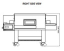 Moretti Forni serieT TT96G Single Deck Gas Conveyor Oven