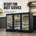 Thermaster LG-330HC Underbench Three Hinged Door Bar Cooler (293L)