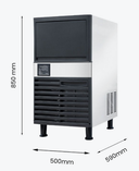 Blizzard SN-120P 55kg Under Bench Ice Maker with Drain Pump | 10A