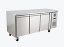 Thermaster GN3100TNC 324L 2x3 Solid Door Pass-Through Refrigerated Island Counter