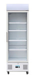 Polar DM076-A G-Series Upright Display Fridge White 368 Ltr