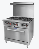 S36(T) - Gasmax 6 Burner with Oven Flame Failure