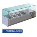 Polar GD875-A G-Series Countertop Prep Fridge 3x 1/3GN & 1x 1/2GN Polar GD875-A G-Series Countertop Prep Fridge 3x 1/3GN & 1x 1/2GN