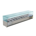 Polar GD877-A G-Series Countertop Prep Fridge 8x 1/3GN Polar GD877-A G-Series Countertop Prep Fridge 8x 1/3GN