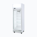 Bromic Upright Display Fridge 444L 1 Door Flat Glass Lightbox Bromic Upright Display Fridge 444L 1 Door Flat Glass Lightbox