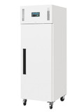 Polar DL899-A G-Series Upright Fridge White 600Ltr
