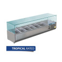 Polar GD876-A G-Series Countertop Prep Fridge 5 x 1/3GN & 1 x 1/2GN Polar GD876-A G-Series Countertop Prep Fridge 5 x 1/3GN & 1 x 1/2GN