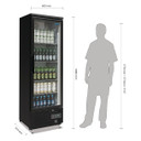 GJ447-A Polar G-Series Upright Back Bar Cooler with Hinged Door 307Ltr GJ447-A Polar G-Series Upright Back Bar Cooler with Hinged Door 307Ltr