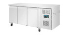 Polar G600-A U-Series 3 Door Counter Freezer 417Ltr