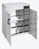 Elementry Stainless Steel Double Cabinet Plate Warmer 120 Plates PW-DE