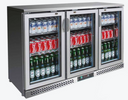 SC316SG Three Door Stainless Steel Bar Cooler