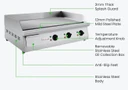 Benchstar MAX GH-760E 760mm Commercial Electric Griddle