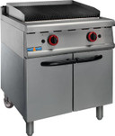 JZH-RH Natural Gas Char Grill On Cabinet 700mm Width