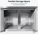 Thermaster two large door DELUXE Sandwich Bar - SCB/18