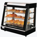 Benchstar PW-RT/660/TGE Commercial Glass Pie Warmer & Hot Food Display (660mm Wide)