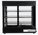 Benchstar PW-RT/660/TGE Commercial Glass Pie Warmer & Hot Food Display (660mm Wide)